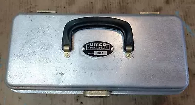 Vintage UMCO Fishing Tackle Box 101A Light Weight Aluminum 12 1/2-5 1/2 -4  Umco • $23.99