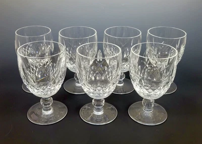 $149.99 • Buy Set Of 7 Waterford Crystal KILCASH Water Goblets