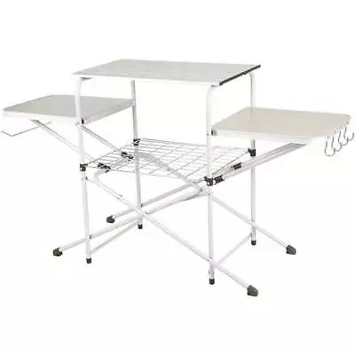 Camp Kitchen Cooking Stand With Three Table Tops Indoor Outdoor • $36.87