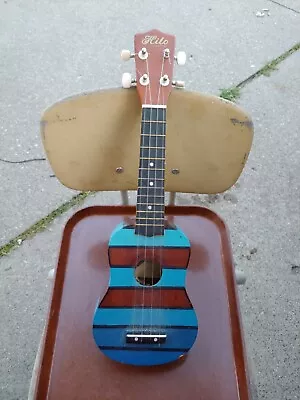 Vintage Hilo Deluxe Soprano Ukulele Light Mahogany  Hawaiian • $42.99