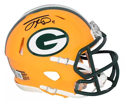 Jayden Reed Autographed Signed Green Bay Packers Speed Mini Helmet Beckett • $119