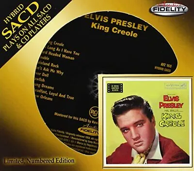 KING CREOLE Elvis Presley New Hybrid SACD - DSD • $49.99