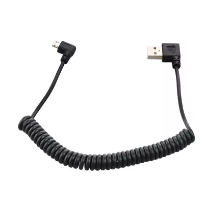 Spiral Coiled Practical Bend 1.5m Charging Wire Charging Cable Micro USB Cable • £5.29