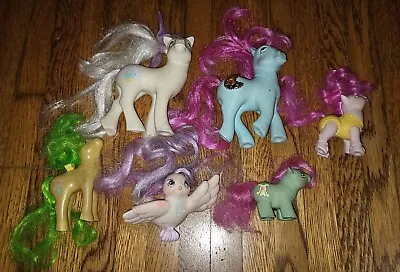 My Little Pony Lot Vintage Fairy Tales Tinsel Shaggy Wind Drifter Bride 1980s  • $39.99