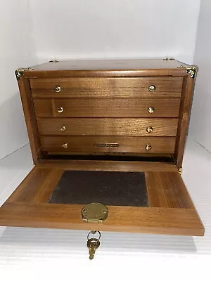 Antique Gerstner & Sons Drawer Oak Machinest Tool Chest/Jewelry Box VGC • $234.50