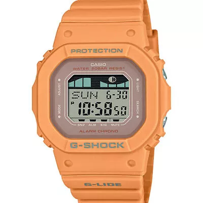 CASIO G-SHOCK G-Lide GLX-S5600-4JF Orange Tide Moon Data Women' Watch New In Box • $163.06