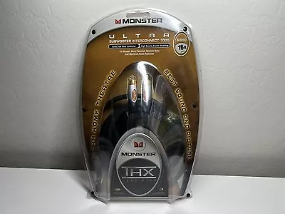 Monster Cable M1000sw (m1000) Ultra Series Thx-certified Subwoofer Cable 5m/16ft • $119.99