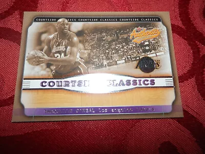 2001-02 Fleer Authentix Courtside Classics Shaquille O'Neal #14 OF 15 CC INSERT • $9.99