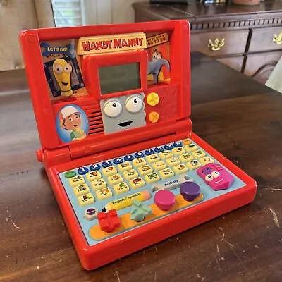 Vtech Disney Handy Manny Interactive Learning Laptop Computer English & Spanish • $30