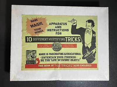 CONJURING TRICKS  E-Z Magic Vintage Magic Set Unused • £10