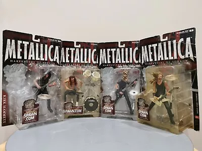 McFarlane Metallica Harvester Of Sorrow Complete 4 Figure Set - New 2001 • $220.77