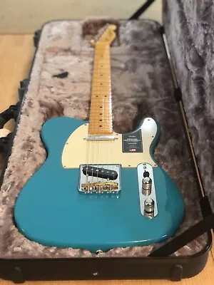 Fender American Professional II Telecaster 2022 Miami Blue • $2600