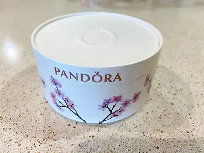 $49 • Buy Authentic Pandora Pink Blossom Flower Jewellery Box
