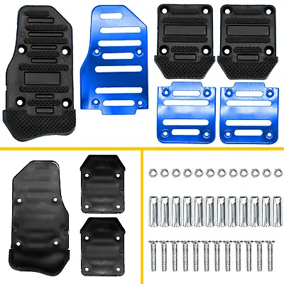 $8.54 • Buy [BLUE] Non-Slip Manual Gas Brake Foot Pedal Pad Cover Car Accessories Parts US