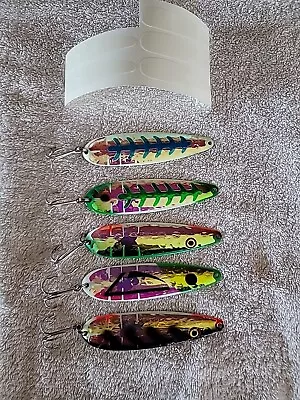 Moonshine Glow Assortment Lot Of 5 Magnum Lures Glow Envelope 11 • $29