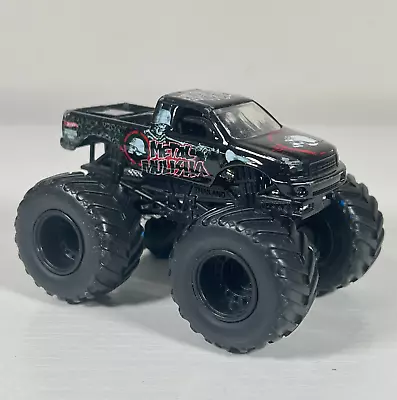 Hot Wheels Monster Jam - Metal Mulisha With Black Rims 1:64 Diecast Truck • $9.95