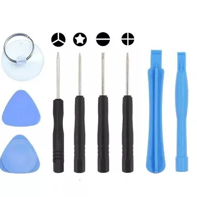 Mobile Phone Opening Tool Kit Screwdriver 9 In 1 Set For Repair IPhone 7 8 X • £1.69