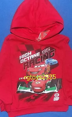 £24.97 • Buy Disney Cars Lightning McQueen Child Pullover 6-7 S 8 M Sweatshirt Hoodie New 