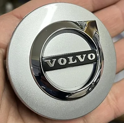 VOLVO XC90 XC60 XC40 S60 S90 CENTER CAP HUB COVER P/n 31471435 2012-24 SILVER • $11.99