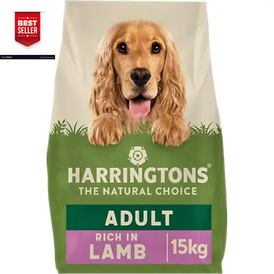 Harringtons Complete Dry Dog Food Lamb & Rice 15kg Made With Natural Ingredients • £28.99