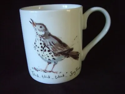 Madeleine Floyd For Mclaggan Smith Fine Bone China Mug  Song Thrush Mug • £4.99