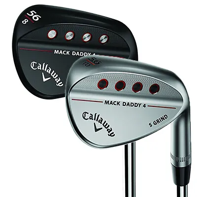 NEW Callaway Mack Daddy 4 MD4 Milled Wedge - Choose Loft Bounce Color & Grind • $89.99