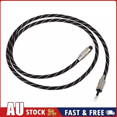 Digital Optical Audio Cable Fiber Mini Toslink To Toslink Optic Cable (1m) AU • $10.09