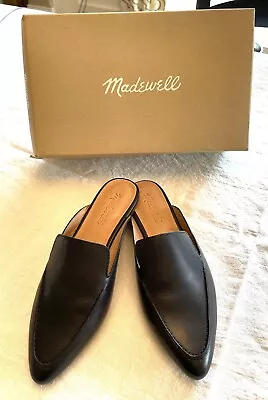 MADEWELL The Frances Skimmer Mule In Leather Size 7 • $59.99