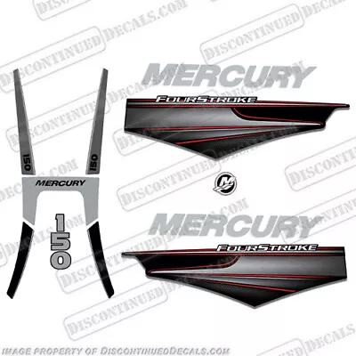 Fits Mercury 150 Hp Four Stroke Decals - 2011-2019 • $144.95