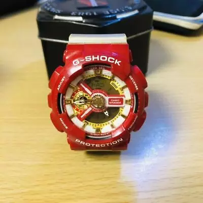 CASIO G-SHOCK GA-110CS-4A Iron Man Red Digital Analog Quartz Limited Edition  • $598.46