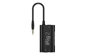 IK Multimedia IRig 2 Guitar Interface For IPhone/iPad/IOS/Android/Mac • $49.99