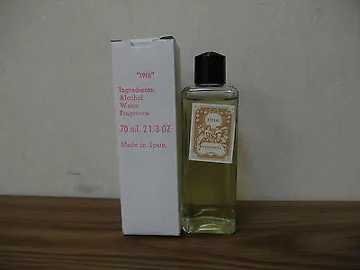 1916  MYRURGIA  2 And 1/3 Oz 70mL  Perfume MADE IN SPAIN  NEW OLD STOCK   • $18