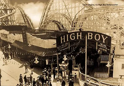 $3 • Buy Santa Monica, CA “High Boy” Rollercoaster, 1900’s