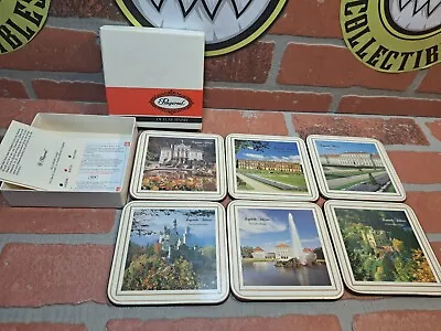 Vintage Pimpernel Coasters - German Castle 6 Scenes-Cork Backed- In Box  • $19.99