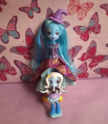 My Little Pony G4 Equestria Girls Trixie Lulamoon With Hat Mini & Stand • £25
