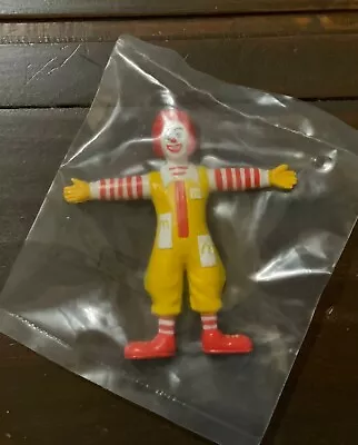 $7.95 • Buy McDonald’s Vintage Bendable Ronald McDonald 1988 Happy Meal Toy Rare NEW
