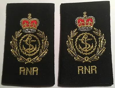 Pair Of Royal Naval Reserve Chief Petty Officer Slide Epaulettes - Unissued. • $4.96