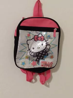 Hello Kitty Sparkling Star Backpack • $9