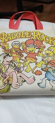 Fraggle Rock Vintage Books Canvas Book Tote Bag And Record 1985 Muppets • $75