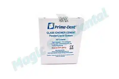 Prime-Dent Dental Glass Ionomer Luting Cement Kit Crowns • $17.95