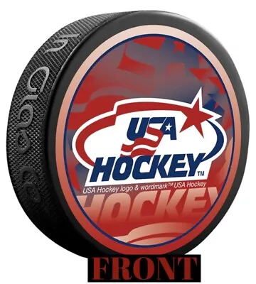 Team Usa Double Sided Logo Souvenir Puck New *in Stock* • $9.99