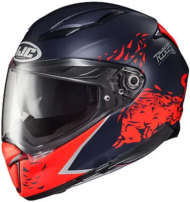 HJC F70 Rb Red Bull Spielberg Motorcycle Helmet MC-21SF XLarge *CLOSEOUT* • $299.99