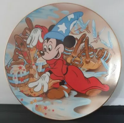 Disney Mickey Mouse Fantasia Plate. Cartoon Classic Made By Kenleys. • £12