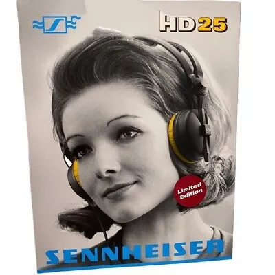$296.99 • Buy Sennheiser HD 25 Limited Edition Closed Hi-Fi Stereo On Ear Headphone