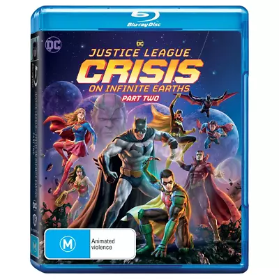 DC Justice League : Crisis On Infinite Earths Pt 2  (Blu-ray REG B) NEW • $24