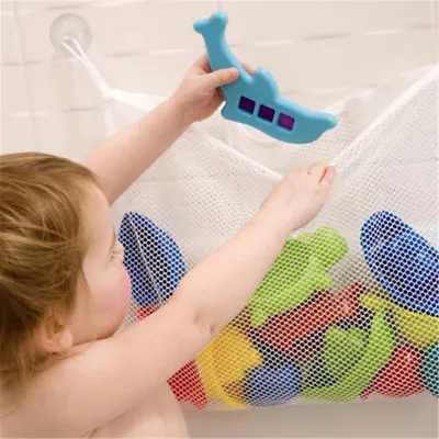 £3.01 • Buy Bath Tub Organizer Bags Holder Storage Basket Kid Baby Shower Toy Net Bathtub DS