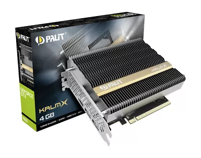 GeForce GTX 1650 PALIT KalmX - 4GB Passive - Fanless • £120
