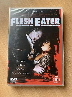 Flesh Eater - Dvd (2004) Bill Hinzman - Halloween - Horror - U.k Reg 2 ⭐️NEW⭐️ • £3.95