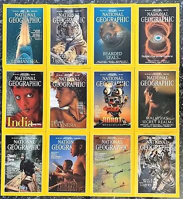 National Geographic Magazines Year 1997 Complete Set • $12