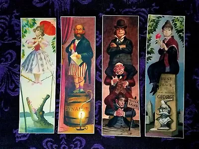 Haunted Mansion Stretching Room Portraits Marc Davis Concept Art Prints Set Of 4 • $45